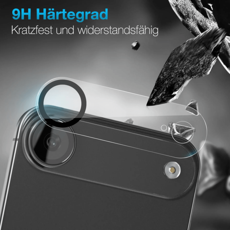 Alternative view of iPhone 17 Air Kamera Schutzfolie Panzerglas - (2 Stück)