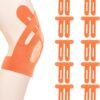 PreCut Kinesiotapes Knie – 10er-Pack (Orange)