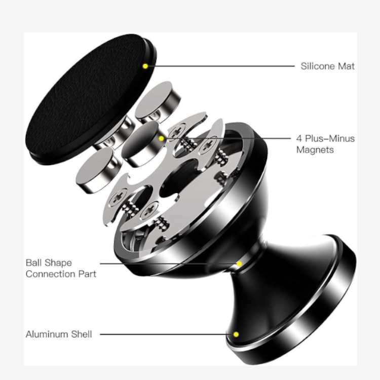 Magnetische Handy-Autohalterung 360 ° – Bild 3