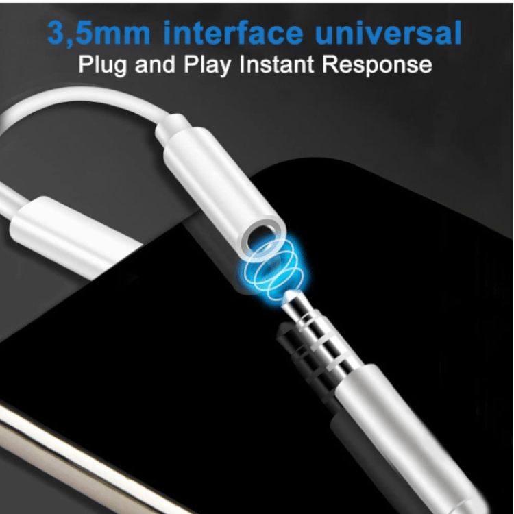 Alternative Ansicht von Lightning auf 3,5‑mm-Kopfhöreranschluss Adapter