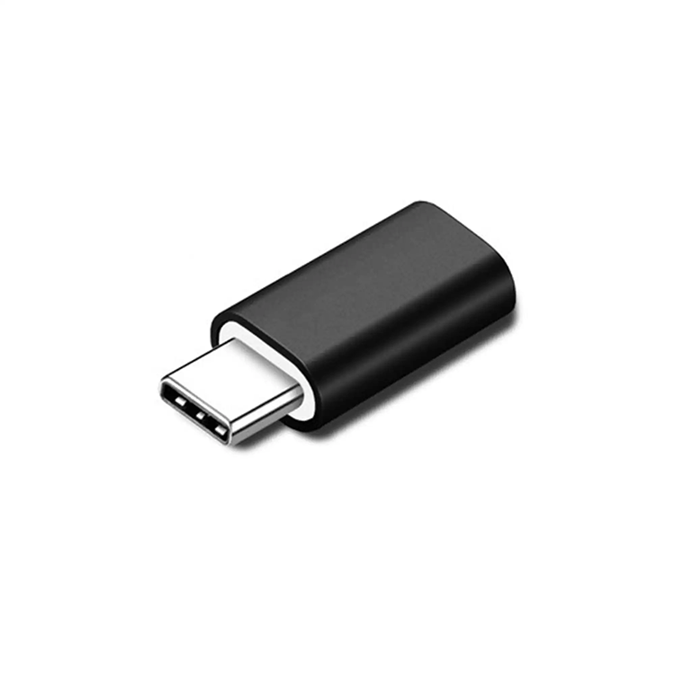 Alternative Ansicht von Micro USB auf USB Typ C Adapter - Schwarz