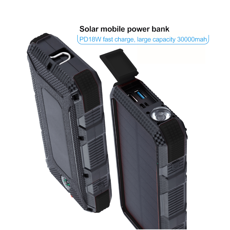 Alternative Ansicht von Solar Powerbank 20000mAh - 18W Spritzwasserfeste