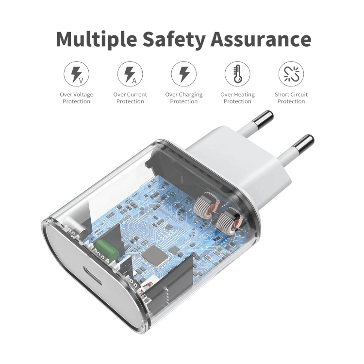 Alternative Ansicht von USB C Ladegerät mit 1m ladekabel für (iPhone15 /16 series)