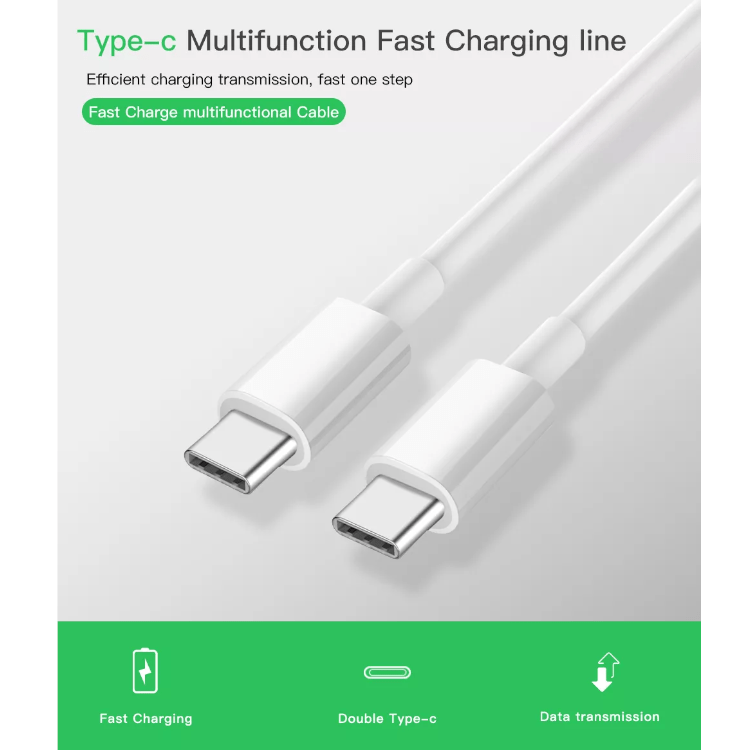 Alternative Ansicht von USB Typ C auf USB Typ C  Sync & Ladekabel   - 1M (Weiss)