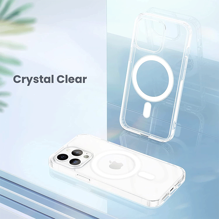 Alternative Ansicht von iPhone 17 Pro Max MagSafe Crystal Hardcase Hülle