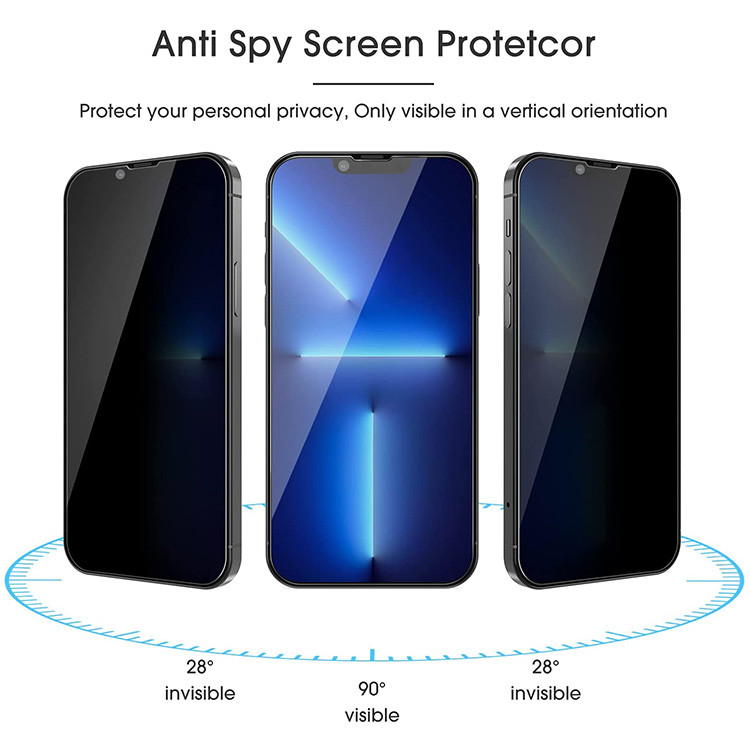 Alternative Ansicht von iPhone 17 Pro Privacy Panzerglas
